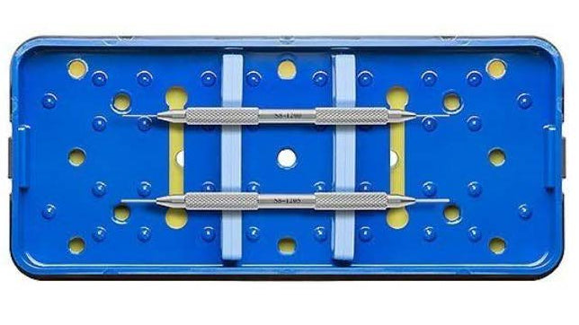 Punctal Guage Set with Sterilization Tray (0.5mm - 0.8mm)
