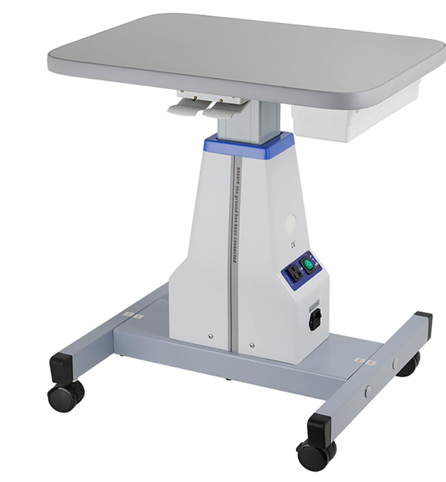 Optometrist Motorized Table - Size 15.7" Wide,22.8" Long