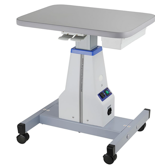 Optometrist Motorized Table - Size 15.7" Wide,22.8" Long