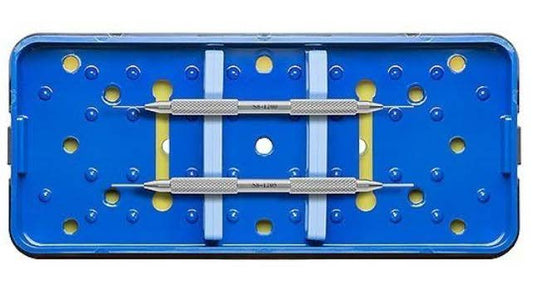 Punctal Guage Set with Sterilization Tray (0.5mm - 0.8mm)