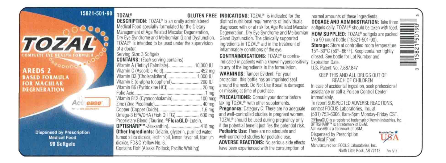 TOZAL - Complete Eye Health Formula